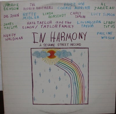 Various - In Harmony - A Sesame Street Record (Sesame Street Records, BSK 3481) · LP · VG+/VG+ · Club Edition