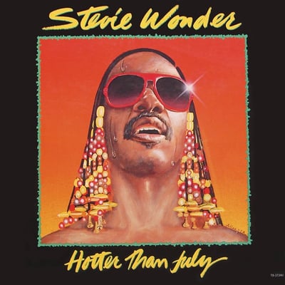 Stevie Wonder - Hotter Than July (Tamla, T8-373M1) · LP · Gatefold · VG+/VG+