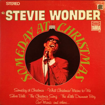 Stevie Wonder - Someday At Christmas (Tamla, B0023501-01) · LP · Reissue
