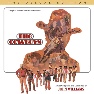 John Williams - The Cowboys (Original Motion Picture Soundtrack) (Varèse Sarabande, VSD00463) · 2xLP · Gold · NM/NM · Record Store Day, Deluxe Edition, Limited Edition