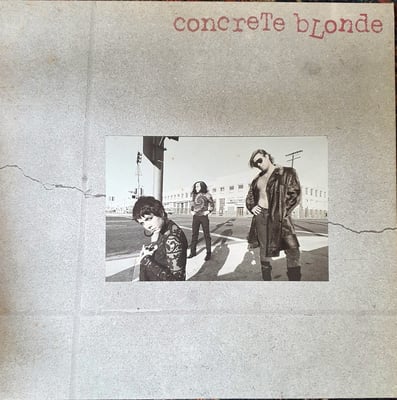 Concrete Blonde - Concrete Blonde (Capitol Records, B0027014-01) · LP · Reissue, Repress