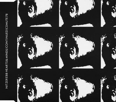 Nitzer Ebb - Hearts & Minds (Geffen Records, 9 21193-0) · 12" · SRC Pressing · VG+/VG+
