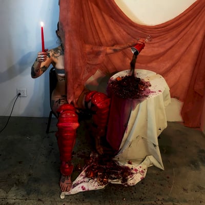 Hide - Spit Or Swallow Every Soul Will Taste Death (Get Better Records, 634457227705) · LP + 7"