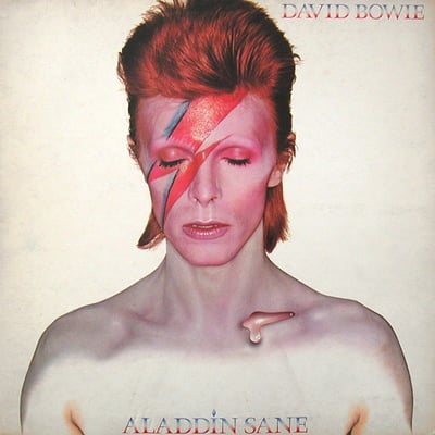David Bowie - Aladdin Sane (RCA Victor, LSP-4852) · LP · Indianapolis Pressing, Gatefold