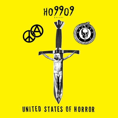 HO99O9 - United States Of Horror (Toys Have Powers, THP001) · 2xLP · Yellow · Limited Edition