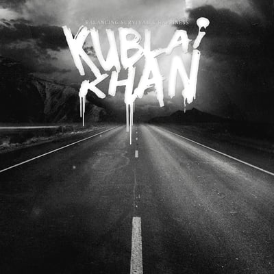 Kublai Khan - Balancing Survival & Happiness (Artery Recordings, AR107) · LP · Clear w/ Pink (Baby) Cloudy · Limited Edition, Numbered