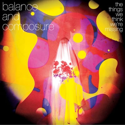 Balance And Composure - The Things We Think We're Missing (No Sleep Records, NSR095) · LP · Blue/Yellow Galaxy · Repress