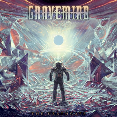 Gravemind - The Deathgate (Not On Label, GM001) · 12" · Purple w/ Black / Red Haze · Limited Edition