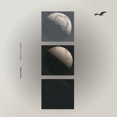 Structures - None Of The Above (Not On Label (Structures Self-released), none) · 12" · Pink/Seafoam