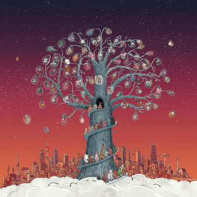 Dance Gavin Dance - Artificial Selection (Rise Records, RISE 420-1) · LP · Doublemint · Limited Edition, Reissue
