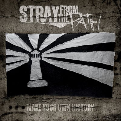 Stray From The Path - Make Your Own History (Sumerian Records, SUM2032) · LP · Blue & Clear Pinwheel w/ Red Splatter · Limited Edition, Reissue
