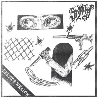 Spy - Service Weapon (To Live A Lie, TLAL203) · 7" · Pink · Repress