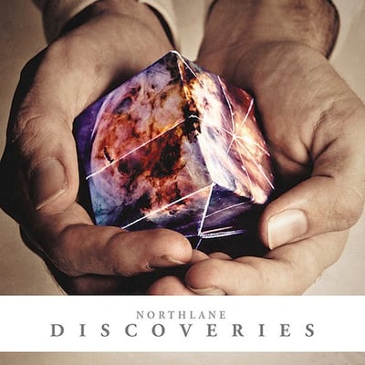 Northlane - Discoveries (UNFD, UNFD009A) · LP · White w/ Blue & Pink Splatter [Nebula Splatter] · Limited Edition, Repress