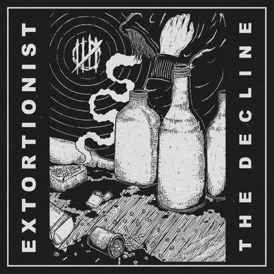 Extortionist - The Decline (Wax Vessel, WV025JMI) · LP · Green Antifreeze w/ Black Splatter [Regression] · Limited Edition, Numbered, Remastered