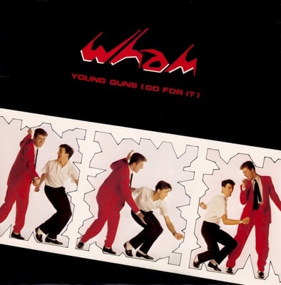 Wham! - Young Guns (Go For It) (Columbia, 44-03501) · 12" · Carrollton pressing
