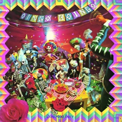 Oingo Boingo - Dead Man's Party (Geffen Records, B0023273-01) · LP · Red · Reissue
