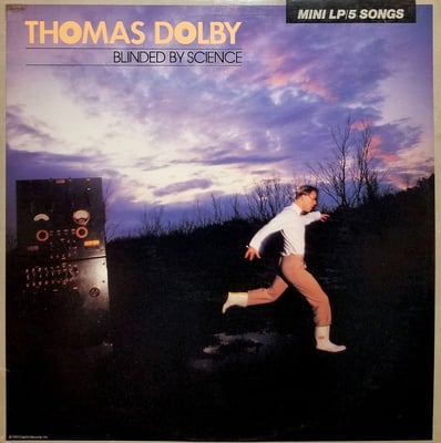 Thomas Dolby - Blinded By Science (Harvest, MLP-15007) · LP · Allied Pressing · Repress