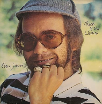 Elton John - Rock Of The Westies (MCA Records, MCA-2163) · LP · Gloversville Pressing