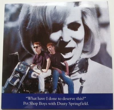 Pet Shop Boys With Dusty Springfield - What Have I Done To Deserve This? (Parlophone, 12R6163) · 12"
