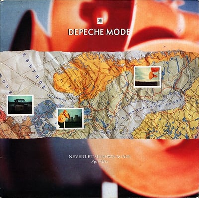 Depeche Mode - Never Let Me Down Again (Sire, 0-20783) · 12" · ARC