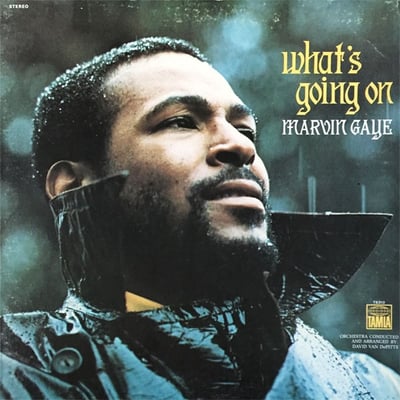 Marvin Gaye - What's Going On (Tamla, B0033100-01) · LP · Green Translucent, Poster, Gatefold · Limited Edition, Reissue