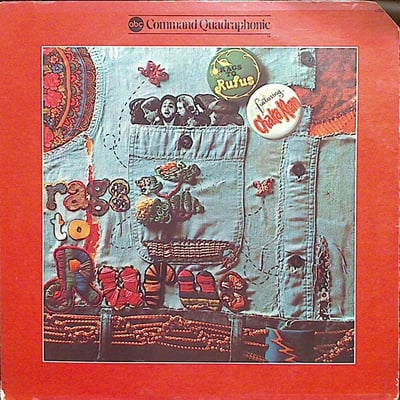 Rufus Featuring Chaka Khan - Rags To Rufus (ABC Records, ABCX-809) · LP · VG/F · Reissue
