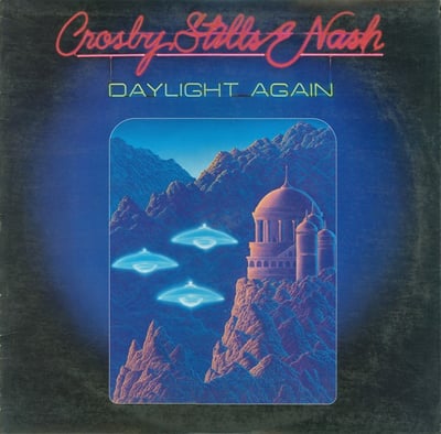 Crosby, Stills & Nash - Daylight Again (Atlantic, XSD 19360) · LP · VG/G