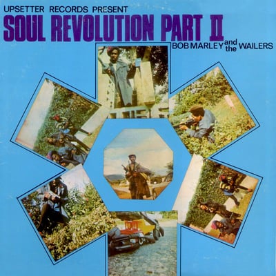 Bob Marley & The Wailers - Soul Revolution Part II Dub (Cleopatra, CLO2928) · LP · Green Splatter · NM/NM · Reissue
