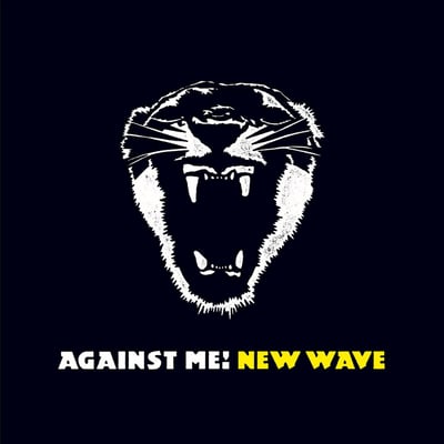 Against Me! - New Wave (Asbestos Records, ASB111) · LP · Yellow/Black Split Colored · NM/NM · Limited Edition