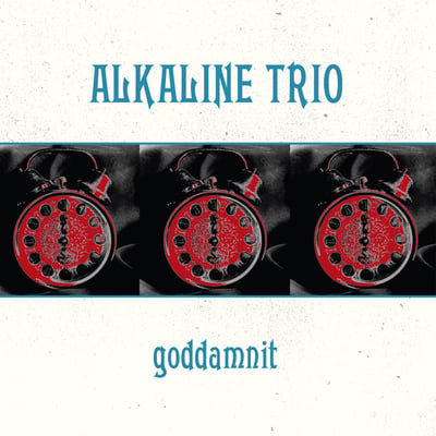 Alkaline Trio - Goddamnit (Asian Man Records, AM-160) · LP · Random Half / Half · Remastered, Repress