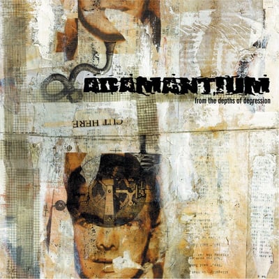 Adamantium - From The Depths Of Depression (Indecision Records, IND15) · LP · Clear Sand · Repress