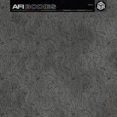 AFI - Bodies (Rise Records, 19052346) · LP · White & Silver Inkblot