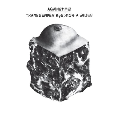 Against Me! - Transgender Dysphoria Blues (Total Treble, TTM003) · LP · Blue/White Swirl · NM/NM · Limited Edition