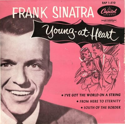 Frank Sinatra - Young-At-Heart (Capitol Records, F2703) · 7" · Scranton Pressing