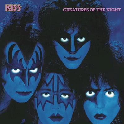 Kiss - Creatures Of The Night (Casablanca, 6302 219) · LP · Filmworks Label Type 1