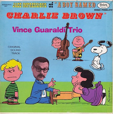 Vince Guaraldi Trio - Jazz Impressions Of A Boy Named Charlie Brown (Alternate Takes) (Fantasy, CR00874) · LP · Sky Blue · Record Store Day, Limited Edition, Reissue