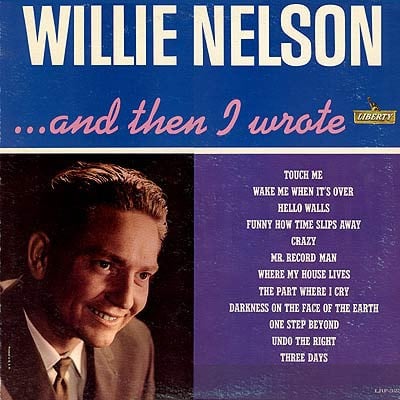 Willie Nelson - ... And Then I Wrote (Jackpot Records, JPR-046) · LP · Dark Blue/Purple · Limited Edition, Reissue, Remastered