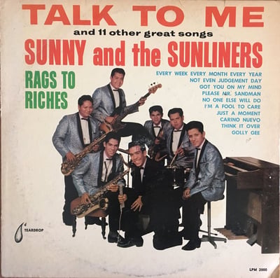 Sunny & The Sunliners - Los Enamorados (Key-Loc, KL 3020) · LP