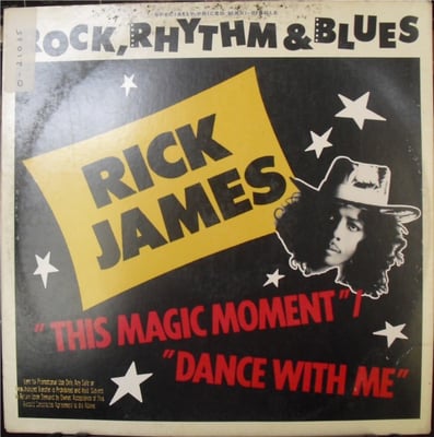 Rick James - Dance With Me (Motown, 1619 GF) · 7"