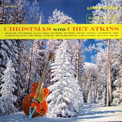 Chet Atkins - Christmas With Chet Atkins (RCA Victor, LPM-2423) · LP · Rockaway Pressing