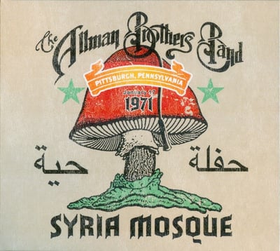 The Allman Brothers Band - Syria Mosque Pittsburgh, PA January 17, 1971 (The Allman Brothers Band Recording Company, ABBR00037) · 2xLP · Steel Gray · Record Store Day, Limited Edition, Numbered, Reissue