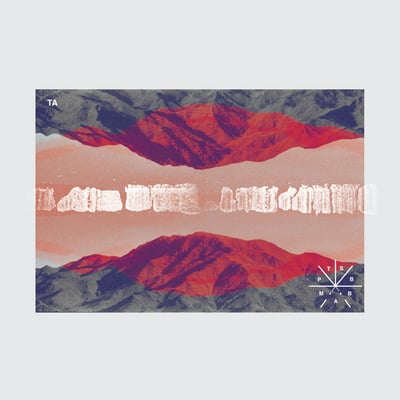 Touché Amoré - Parting The Sea Between Brightness And Me (Deathwish, DW121v) · LP · Blue w/ White