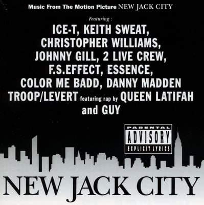 Various - New Jack City (Music From The Motion Picture) (Giant Records, 24409-1) · LP · Silver · Record Store Day, Limited Edition, Reissue