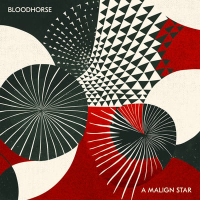 Bloodhorse - A Malign Star (Iodine Recordings, IOD-86) · LP · Blood Red · M/M