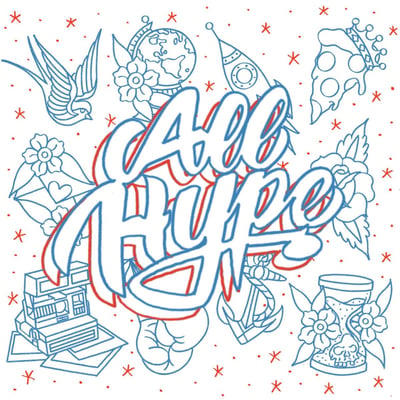 All Hype - Response (Mohawk Trail Records, MTR03) · 7" · Green / Black Splatter