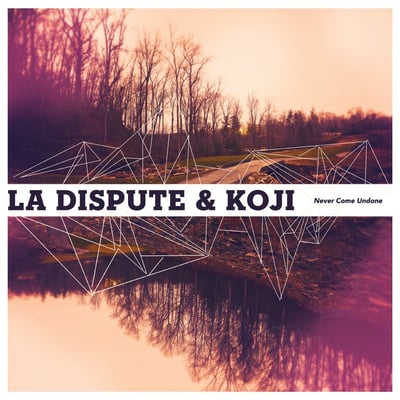 La Dispute & Koji - Never Come Undone (No Sleep Records, NSR044) · 12" · Opaque Blue · Etched