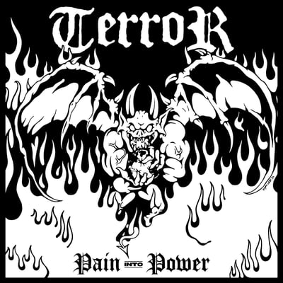 Terror - Pain Into Power (Pure Noise Records, PNE328) · LP · Royal Blue & Blue Jay Quad · Media M · Limited Edition