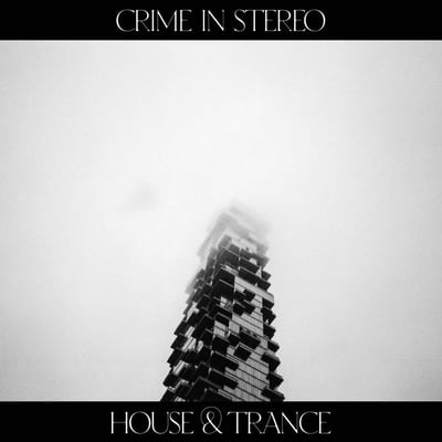 Crime In Stereo - House & Trance (Pure Noise Records, PNE389) · LP · White In Clear/Silver w/ Splatter · M/M