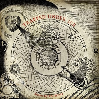 Trapped Under Ice - Secrets Of The World (Reaper Records, RR26) · LP · Gold, Gatefold · Limited Edition