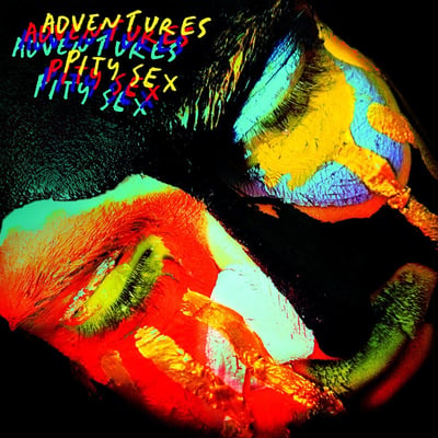 Adventures / Pity Sex - Adventures / Pity Sex (Run For Cover Records, RFC:084) · 7" · Bone With Blue Haze